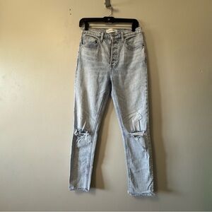 Denim Forum Light Blue High Rise Jeans